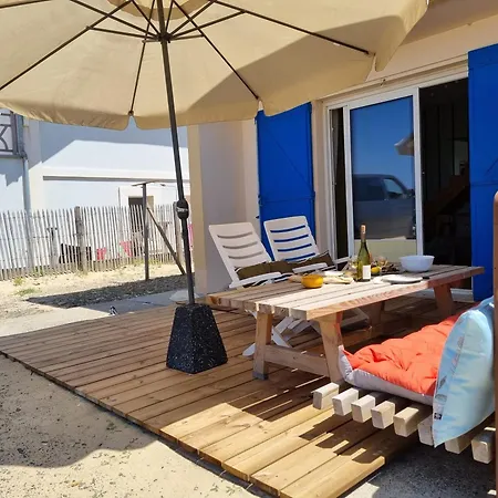 Ferienhaus En Premiere Ligne, Face A L'ocean Sur La Dune *