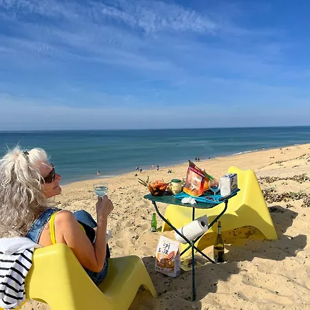 En Premiere Ligne, Face A L'ocean Sur La Dune Ferienhaus Mimizan Plage